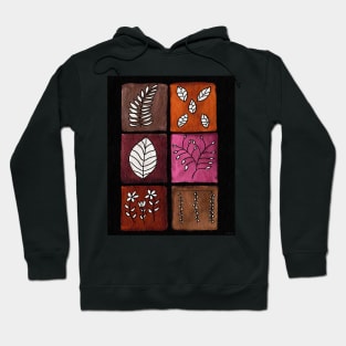 Meditative Plant Doodles Hoodie